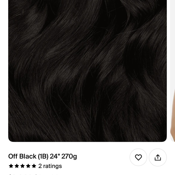 Bombay Hair extensions 24” 270 grams - Picture 3 of 5